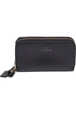 Coach Femme, Pre-owned, Noir, Taille: ONE Size Pre-owned Cuir petite-maroquinerie