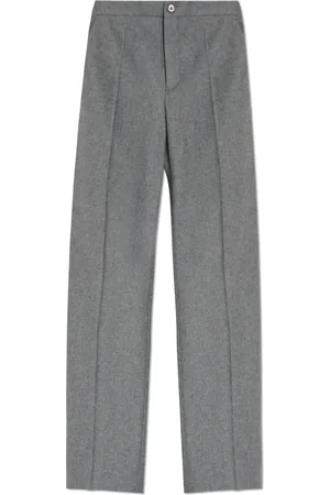 Moncler Femme, Pantalons, Gris, Taille: 38 FR Pantalon froissé