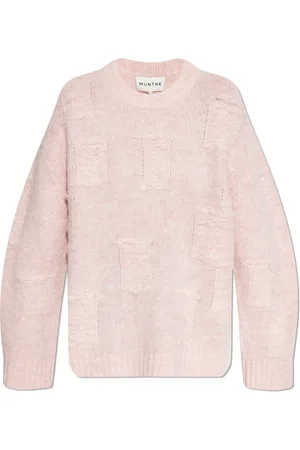 Munthe Femme, Pulls, Rose, Taille: 38 FR Pull en laine