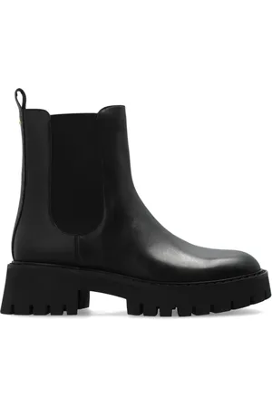 Michael Kors Femme, Chaussures, Noir, Taille: 39 EU Bottines en cuir Asher