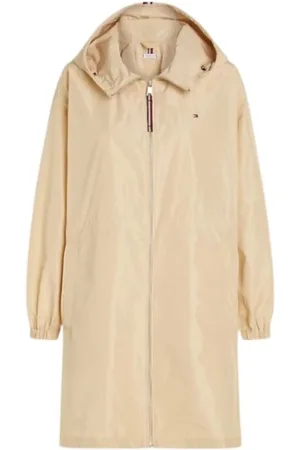 Tommy Hilfiger Femme, Vestes, , Taille: 34 FR Parka Coupe-Vent avec Capuche et Poches
