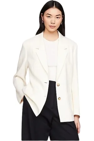 Tommy Hilfiger Femme, Vestes, , Taille: 40 FR Blazer en lin TH Style