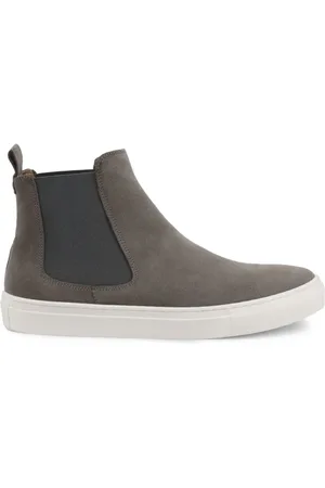 Duca Di Morrone Homme, Chaussures, Gris, Taille: 41 EU Nicolo Baskets Cuir Gris