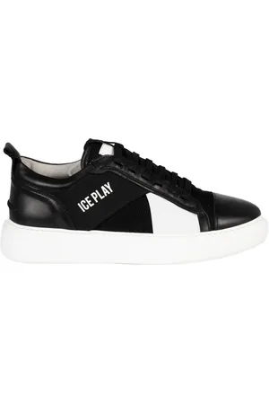 Ice Play Homme, Chaussures, Noir, Taille: 43 EU Baskets Élégantes à Lacets
