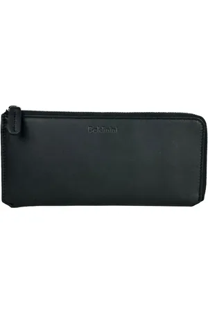BALDININI Homme, Accessoires, Noir, Taille: ONE Size Portefeuille en cuir avec fermeture éclair