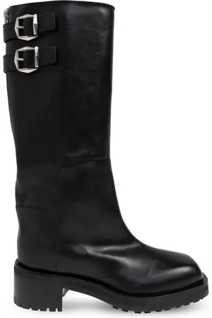 Jimmy Choo Femme, Chaussures, Noir, Taille: 38 EU Bottes hautes Brooklyn