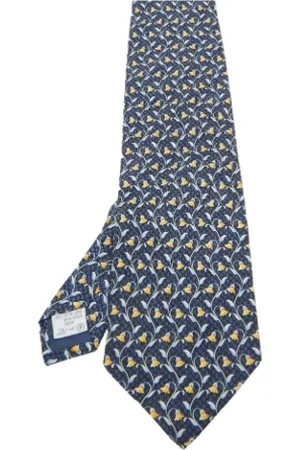 Givenchy Homme, Pre-owned, Bleu, Taille: ONE Size Pre-owned Soie accessoires-de-bureau