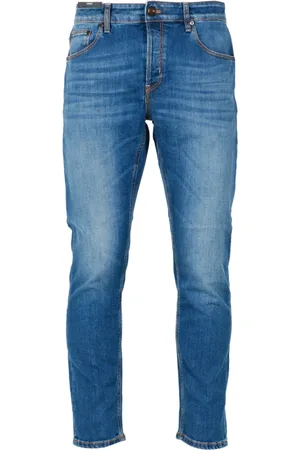 PT Torino Homme, Jeans, Bleu, Taille: W34 Stretch Denim Jeans Tapered Fit