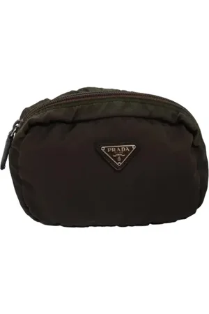 Prada Femme, Pre-owned, Brun, Taille: ONE Size Pre-owned Nylon trousses-de-toilette