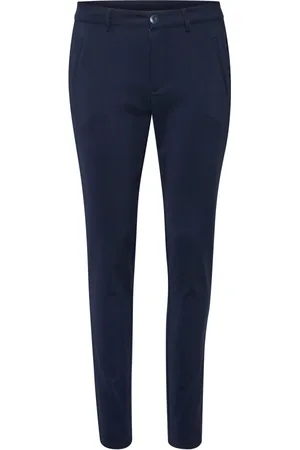 Kaffe Femme, Pantalons, Bleu, Taille: 44 FR Pantalon Midnight Marine Style Qualité
