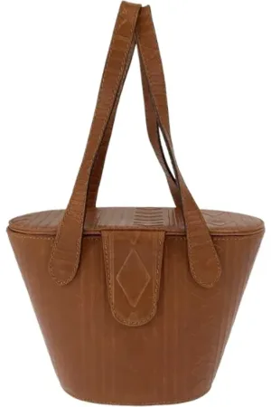 Fendi Femme, Pre-owned, Brun, Taille: ONE Size Pre-owned Cuir sacs-fendi