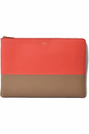 Céline Femme, Pre-owned, Rouge, Taille: ONE Size Pre-owned Cuir pochettes-minaudieres