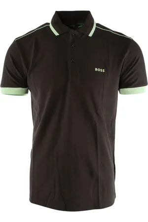 HUGO BOSS Homme, Tops, Gris, Taille: S Polo Classique Gris en Coton