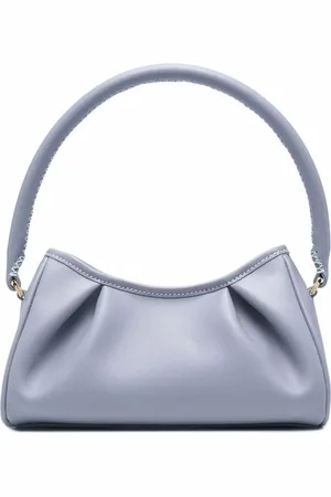 Elleme Femme, Sacs, Bleu, Taille: ONE Size Sac pliable cousu à la main avec fermeture à glissière