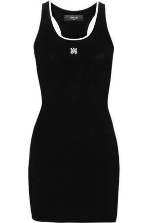 AMIRI Femme, Robes, Noir, Taille: 38 FR Robe Mini Noire