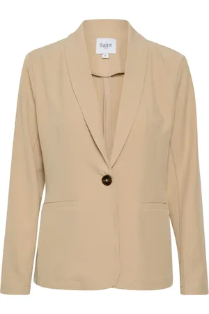 Saint Tropez Femme, Vestes, , Taille: 40 FR Celestsz Blazer Veste Ciment