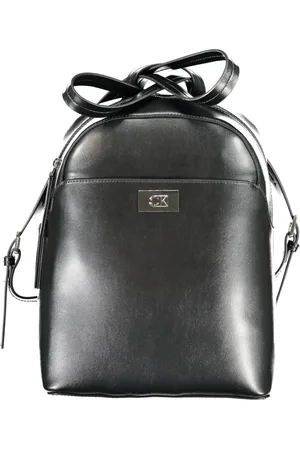 Calvin Klein Unisex, Sacs, Noir, Taille: ONE Size Sac à Dos Noir avec Bretelles Réglables