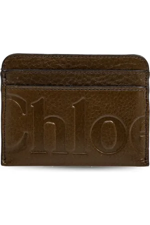 Chloé Femme, Accessoires, Brun, Taille: ONE Size Porte-cartes