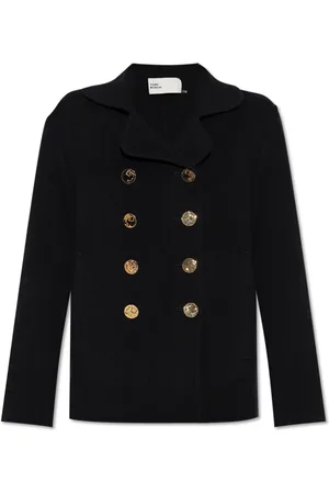 Tory Burch Femme, Manteaux, Noir, Taille: 38 FR Manteau Court