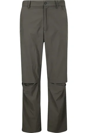 GR10K Homme, Pantalons, Gris, Taille: L Pantalon Coupe Genou