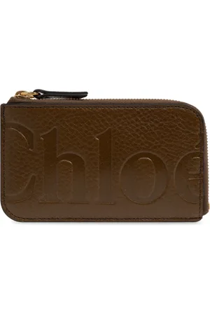Chloé Femme, Accessoires, Brun, Taille: ONE Size Porte-cartes