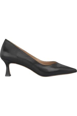 Alma en Pena Femme, Chaussures, Noir, Taille: 37 EU Chaussure en Cuir à Talon Moyen Pointu