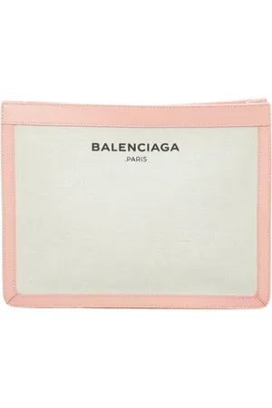 Balenciaga Femme, Pre-owned, Blanc, Taille: ONE Size Pre-owned Toile sacs-balenciaga