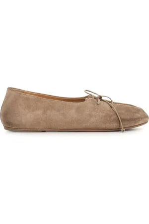 MARSÈLL Femme, Chaussures, Brun, Taille: 40 EU Ballerines plates en daim marron
