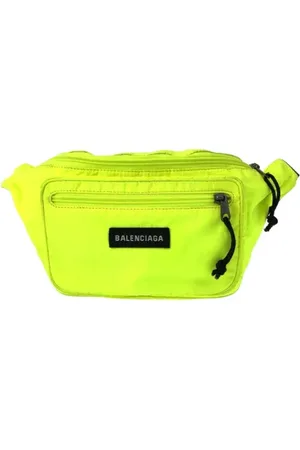 Balenciaga Homme, Pre-owned, Jaune, Taille: ONE Size Pre-owned Toile sacs-balenciaga