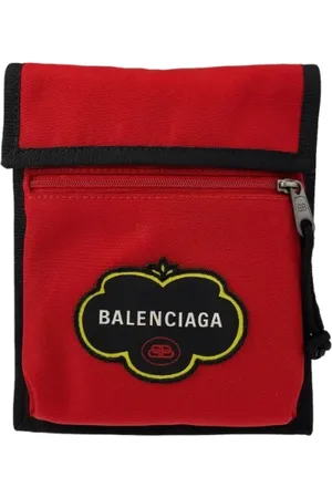 Balenciaga Homme, Pre-owned, Rouge, Taille: ONE Size Pre-owned Toile sacs-bandouliere