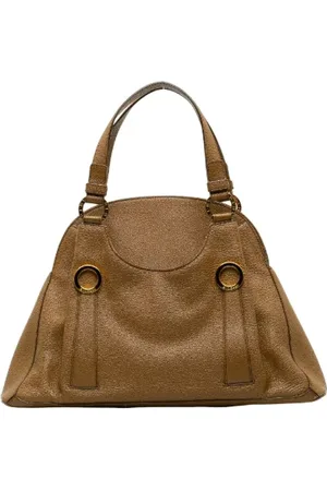 Bvlgari Femme, Pre-owned, Brun, Taille: ONE Size Pre-owned Cuir sacs-main