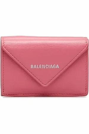 Balenciaga Femme, Pre-owned, Rose, Taille: ONE Size Pre-owned Cuir petite-maroquinerie