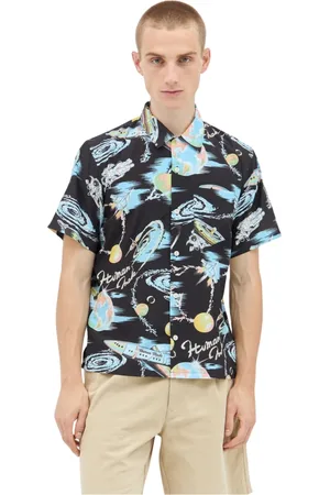 HUMAN MADE Homme, Chemises, Multicolore, Taille: L Chemise Aloha Imprimé Spatial
