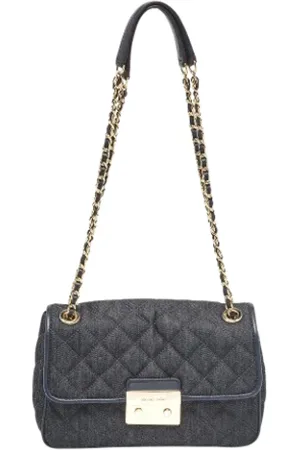 Michael Kors Femme, Pre-owned, Bleu, Taille: ONE Size Pre-owned Denim sacs-ports-paule