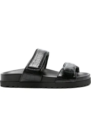 Gia Borghini Femme, Chaussures, Noir, Taille: 36 EU Sandales Noires Perni
