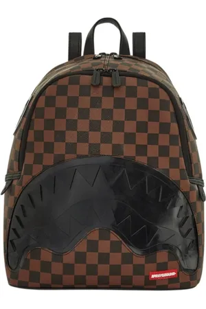 Sprayground Unisex, Sacs, Brun, Taille: ONE Size Sac à dos transparent avec poche avant zippée