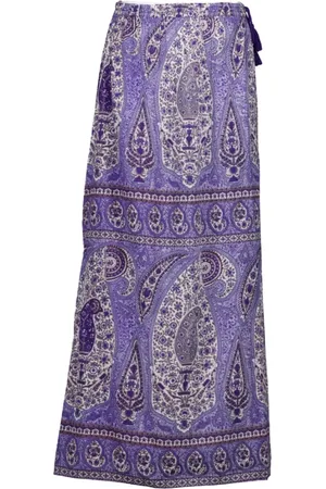 Antik Batik Femme, Jupes, Violet, Taille: 40 FR Jupe Violette Tajar