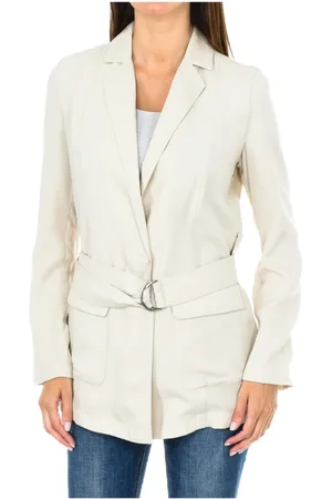 Emporio Armani Femme, Vestes, , Taille: 42 FR Blazer à Ceinture