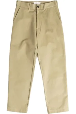 STUDIO NICHOLSON Homme, Pantalons, , Taille: S Pantalon en Coton Straight-Leg