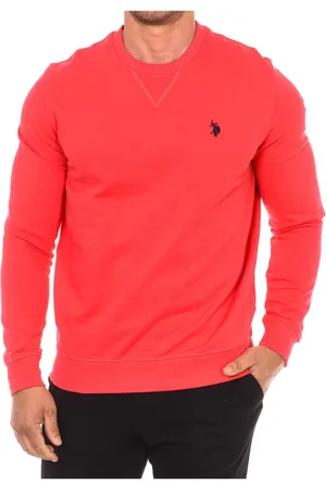 U.S. Polo Assn. Homme, Sweatshirts et sweats à capuche, Rouge, Taille: XL Sweat à Col Rond
