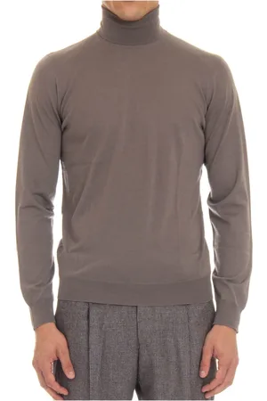 DRUMOHR Homme, Pulls, Gris, Taille: 2XL Pull col roulé en laine extrafine