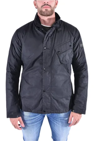 Barbour Homme, Vestes, Noir, Taille: L Veste de Course Classique