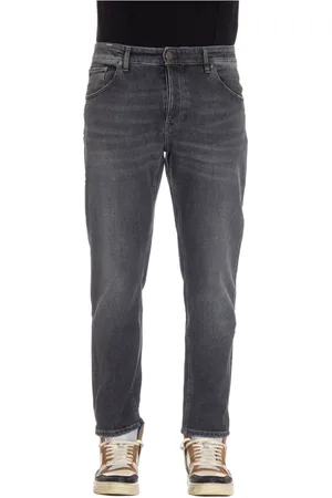 PT Torino Homme, Jeans, Gris, Taille: W36 Jean Carrot Fit Gris