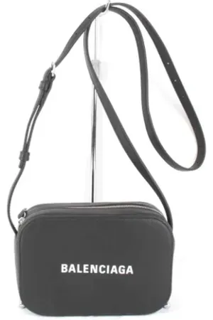 Balenciaga Femme, Pre-owned, Noir, Taille: ONE Size Pre-owned Cuir sacs-ports-paule