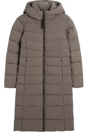 Cinque Femme, Manteaux, Brun, Taille: 40 FR Hiver Élégant Manteau Léger