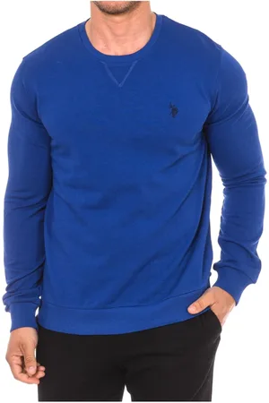 U.S. Polo Assn. Homme, Sweatshirts et sweats à capuche, Bleu, Taille: 4XL Sweat à Col Rond