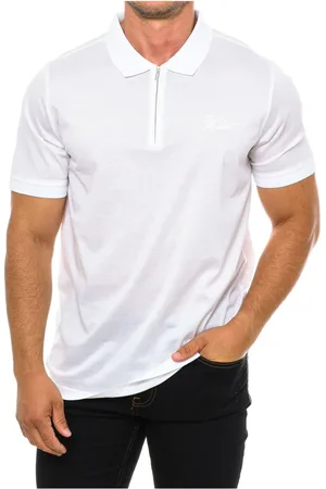 Karl Lagerfeld Homme, Tops, Blanc, Taille: S Polo à Manches Courtes
