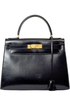Hermès Femme, Pre-owned, Noir, Taille: ONE Size Pre-owned Cuir sacs-main