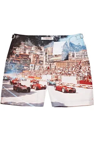 Orlebar Brown Homme, Shorts, Multicolore, Taille: W33 Maillot de Bain Rétro