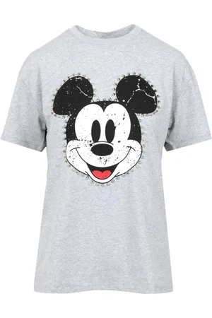 ANIYE BY Femme, Tops, Gris, Taille: 38 FR T-shirt col rond Mickey Gris